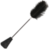 Darkness fusta con pluma love negro 56cm - 1