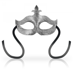 Ohmama - masks antifaz flor de lis silver