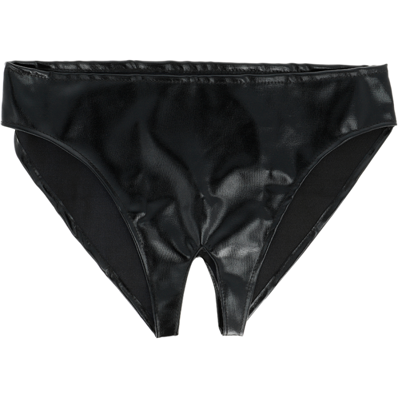 Darkness - panties con abertura unisex talla unica