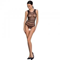 Passion - woman bs086 bodystocking negro talla unica