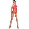 Passion woman bs087 bodystocking rojo talla unica - 1