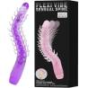 Flexi vibe sensual spine bendable vibrating dildo lila 23.5 cm - 3