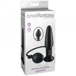 Anal fantasy - plug hinchable vibrador Anal fantasy - plug hinchable vibrador