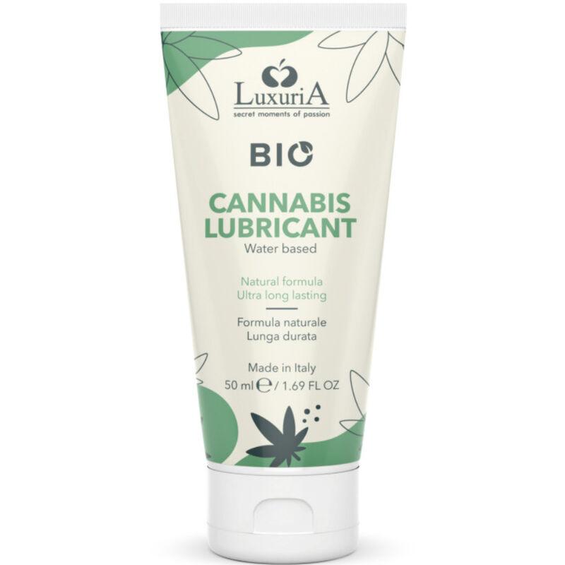 Intimateline - luxuria bio lubricante cannabis base agua 50 ml