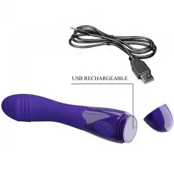 Pretty love - elemental youth dildo vibrador violeta