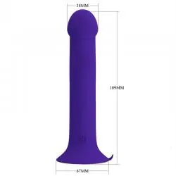Pretty love - murray youth dildo vibrador & recargable violeta