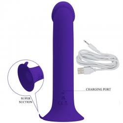 Pretty love - murray youth dildo vibrador & recargable violeta