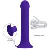Pretty love - murray youth dildo vibrador & recargable violeta - 5
