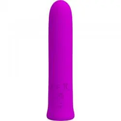 Pretty love - curtis mini vibrador super power 12 vibraciones silicona violeta