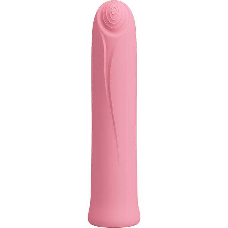 Pretty love - curtis mini vibrador super power 12 vibraciones silicona rosa