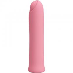 Pretty love - curtis mini vibrador super power 12 vibraciones silicona rosa