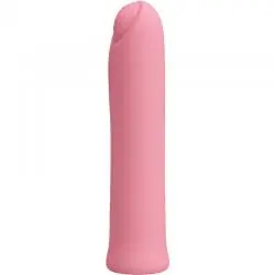 Pretty love - curtis mini vibrador super power 12 vibraciones silicona rosa