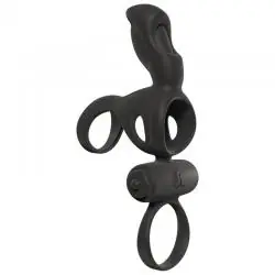 Adrien lastic - spartacus anillo & funda de pene con vibrador