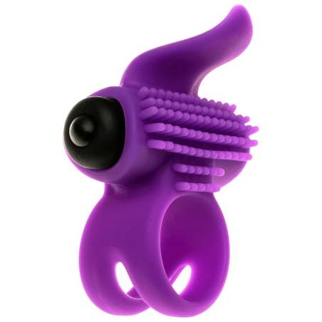 Adrien lastic - bullet lastic ring anillo vibrador violeta - 1