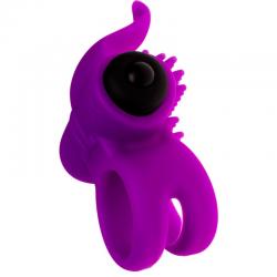 Adrien lastic - bullet lastic ring anillo vibrador violeta