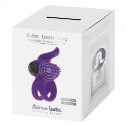 Adrien lastic - bullet lastic ring anillo vibrador violeta