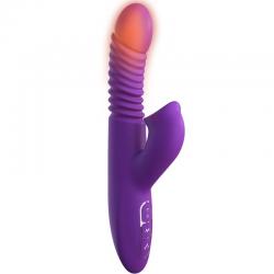 Fantasy for her - estimulador clitoris con funcion calor oscilacion y vibracion violeta