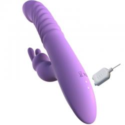 Fantasy for her - estimulador clitoris rabbit con funcion calor oscilacion y vibracion violeta