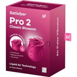 Satisfyer - air pulse pro 2 classic blossom vibrador