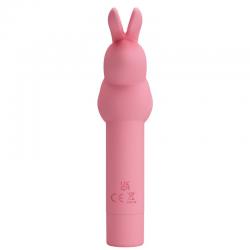 Pretty love - vibrador de silicona conejo rosa gerardo