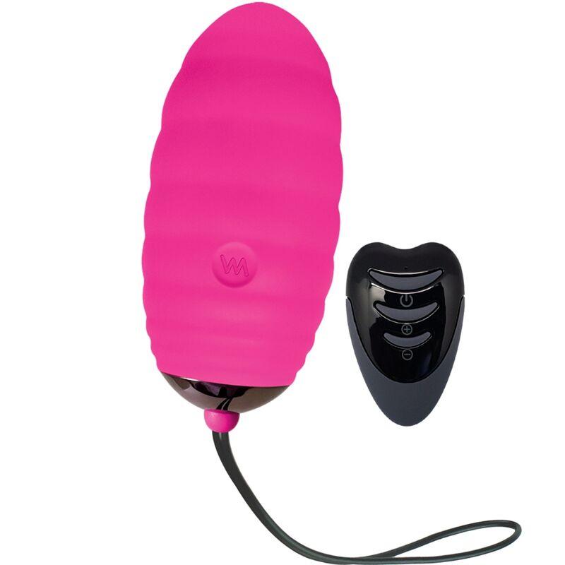 Adrien lastic - ocean breeze 2.0 huevo vibrador recargable control remoto rosa