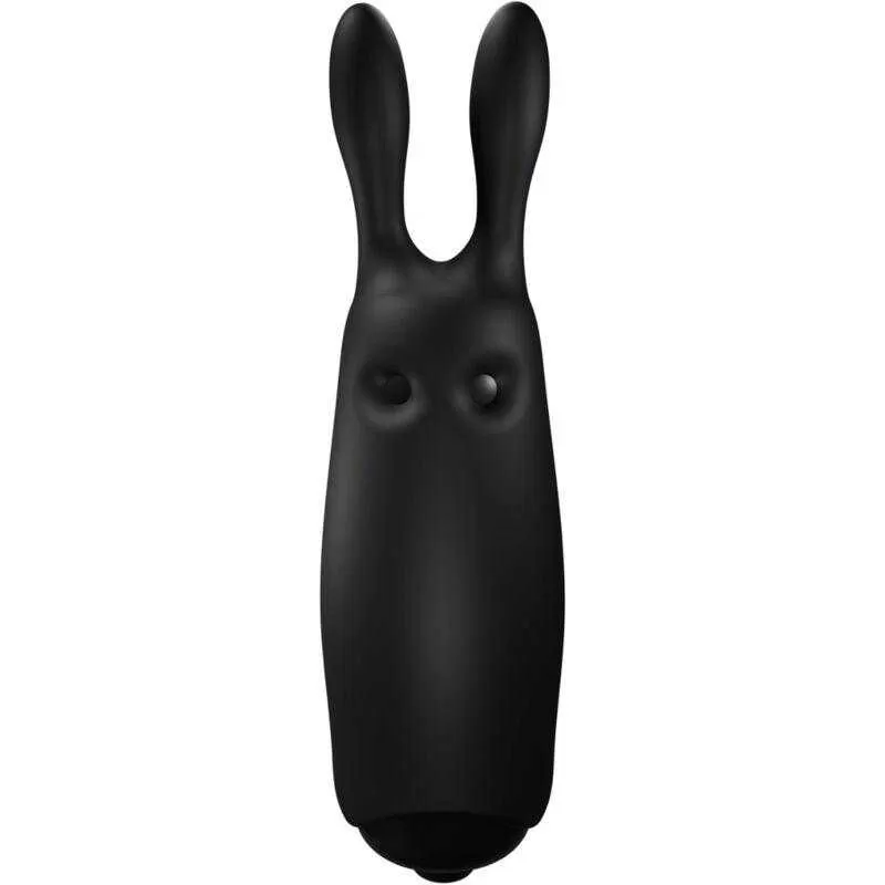 Adrien lastic - lastic pocket vibrador de bolsillo conejo negro