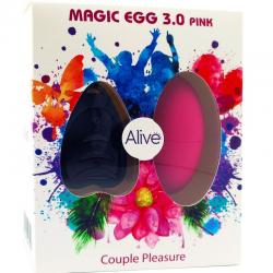 Alive - magic egg 3.0 huevo vibrador control remoto rosa