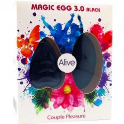 Alive - magic egg 3.0 huevo vibrador control remoto negro