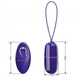 Pretty love - arvin youth huevo vibrador control remoto violeta