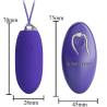 Pretty love - jenny youth huevo vibrador control remoto violeta - 5