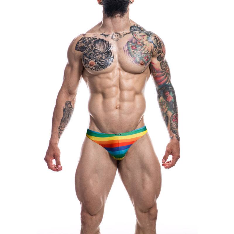Cut4men - calzoncillo corte bajo rainbow - 1