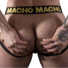 Macho - mx25ac jock cuero amarillo - 1
