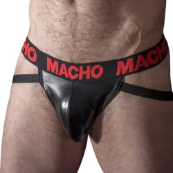 Macho - mx25rc jock cuero rojo s - - 1