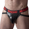 Macho - mx25rc jock cuero rojo - 1