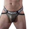 Macho mx27gr jock cuero gris beige - 1