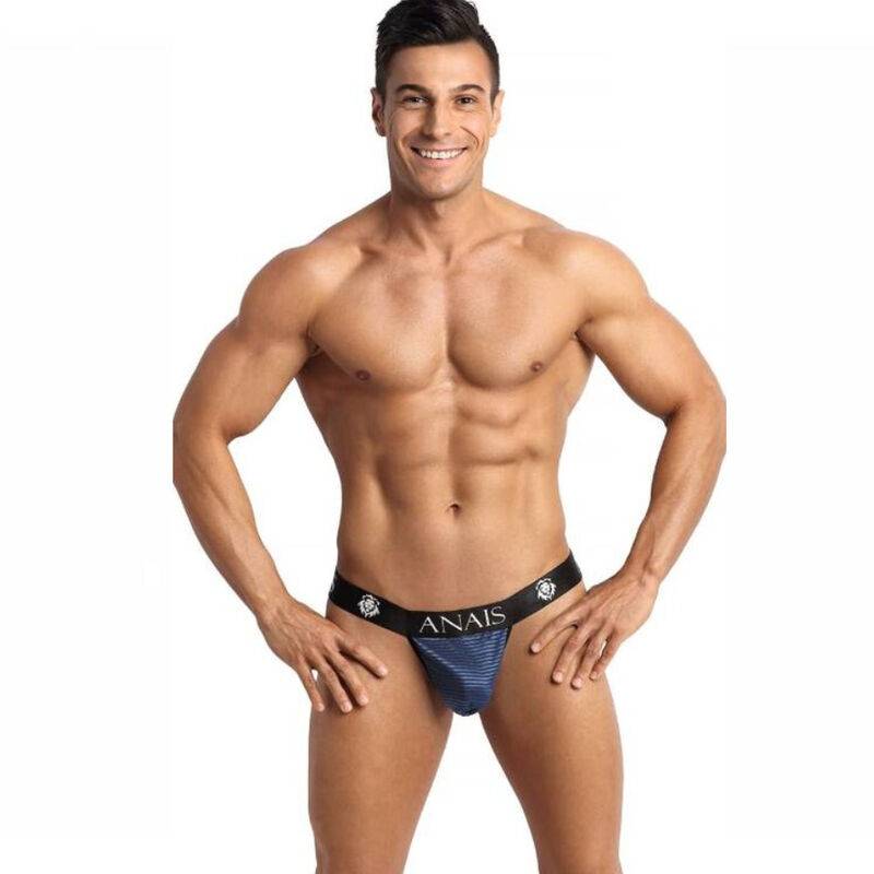 Jockstrap Anais Men Naval, modelo de frente