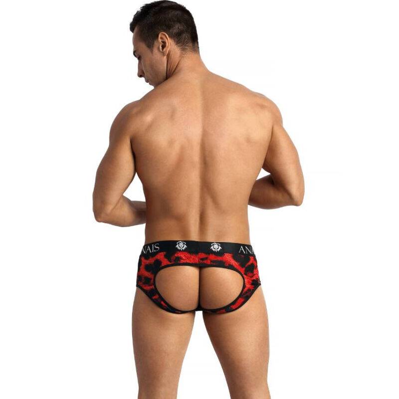 Jock bikini Anais Men Savage, modelo de espaldas, con la abertura trasera