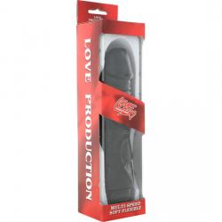 Sevencreations perfect pleasures vibrador negro 22cm