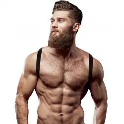 Fetish submissive attitude - arnés ecopiel espalda hombre