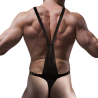 Fetish submissive actitude - arnés ecopiel forma de v hombre - 3
