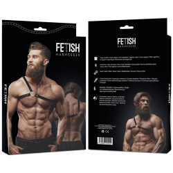 Fetish submissive - attitude arnés ecopiel hombro cruzado hombre