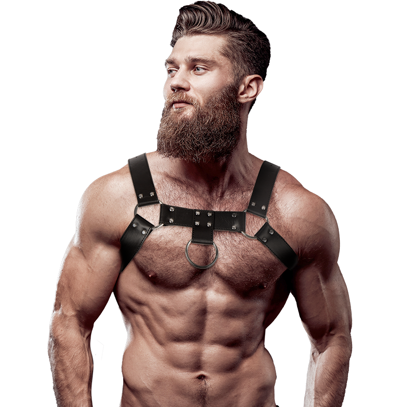 Fetish submissive attitude - arnés ecopiel pecho hombre Fetish submissive attitude - arnés ecopiel pecho hombre