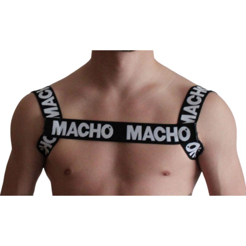 Macho - arnes doble negro