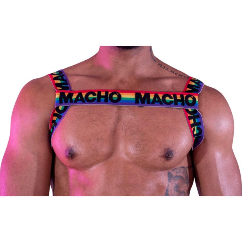 Macho - arnes doble pride limited