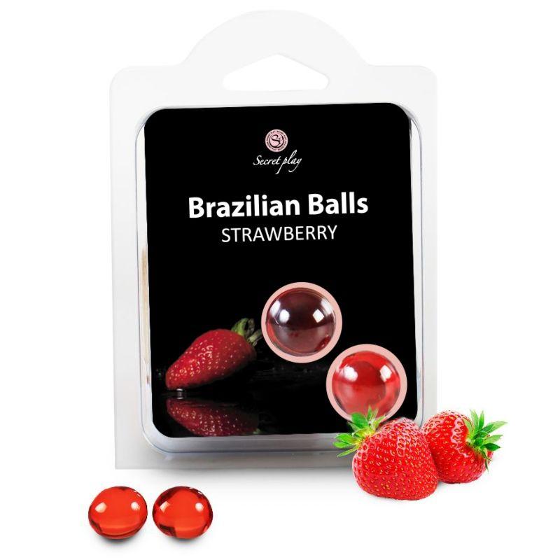 Secretplay - brazilian balls fresas set 2 bolas Secretplay - brazilian balls fresas set 2 bolas