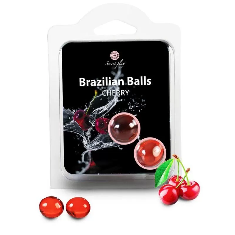 Secretplay - brazilian balls cereza set 2 bolas Secretplay - brazilian balls cereza set 2 bolas