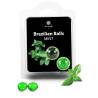 Secretplay brazilian balls  menta set  2 bolas - 1