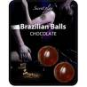 Secretplay brazilian balls  chocolate set 2 bolas - 1