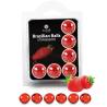 Secretplay set 6 brazilian balls fresa - 1