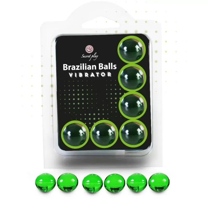 Secretplay - set 6 brazilian balls vibrator Secretplay - set 6 brazilian balls vibrator